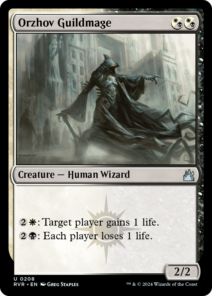 Image of Orzhov Guildmage [Ravnica Remastered]