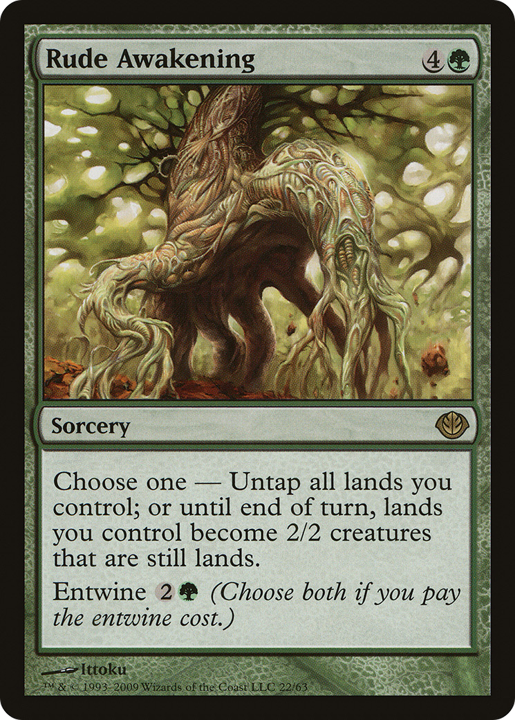 Image of Rude Awakening [Duel Decks: Garruk vs. Liliana]