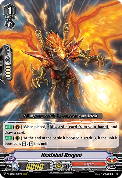 Image of Heatshot Dragon (V-BT08/010EN RRR) [Silverdust Blaze]