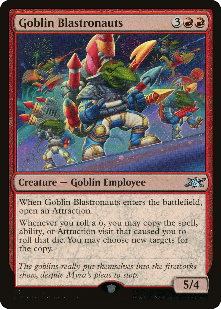 Image of Goblin Blastronauts (Galaxy Foil) [Unfinity]