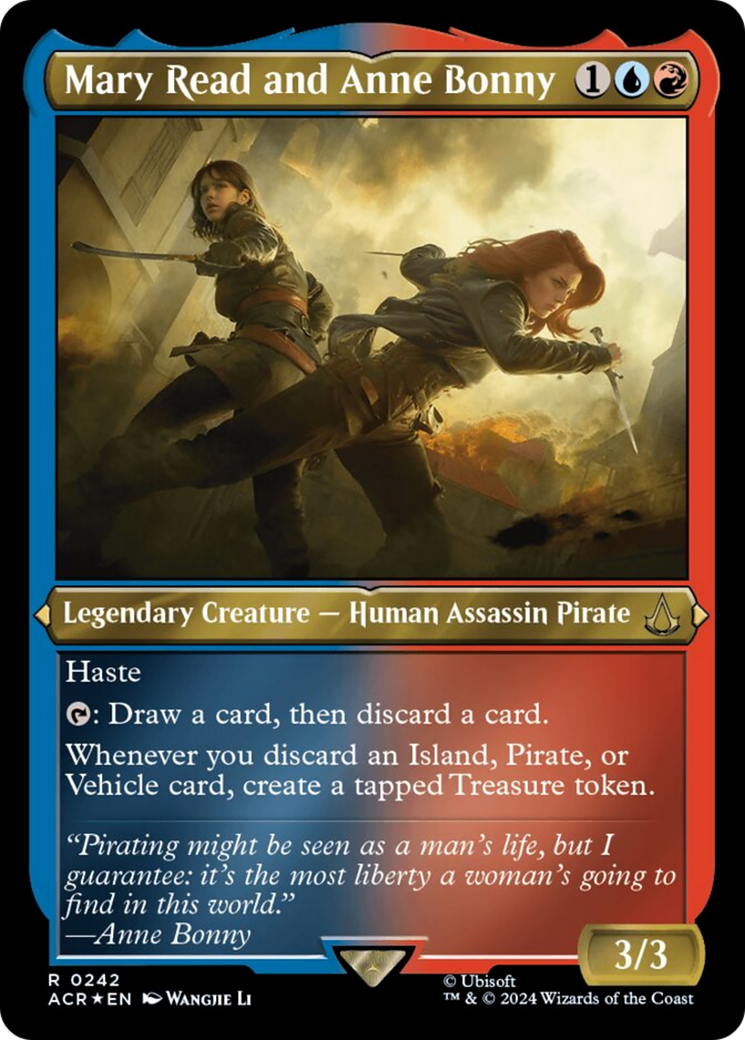 Image of Mary Read and Anne Bonny (Foil Etched) [Assassin's Creed]
