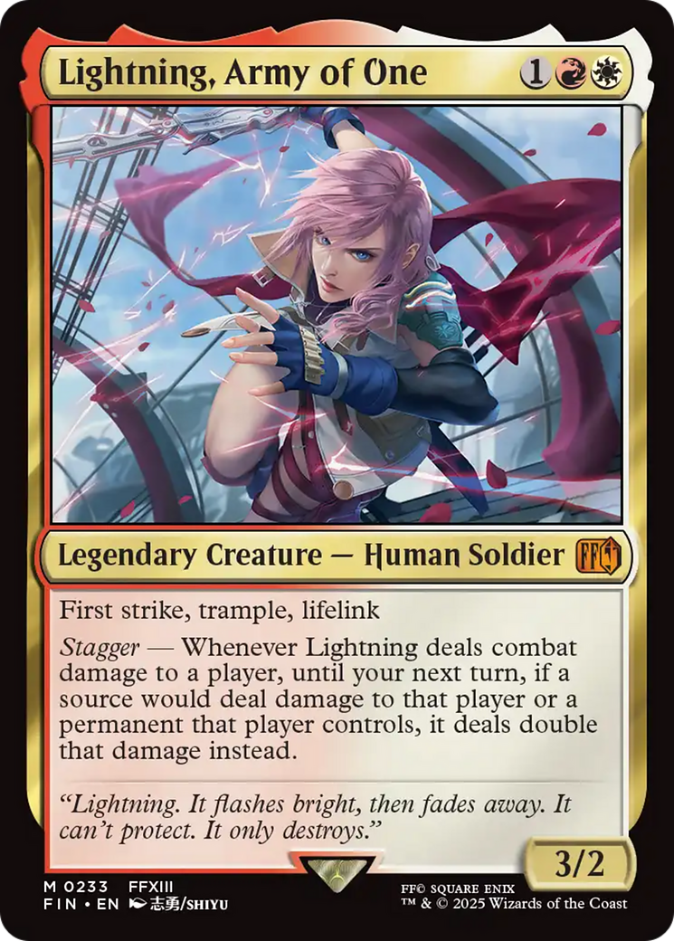Image of Lightning, Army of One [FINAL FANTASY]