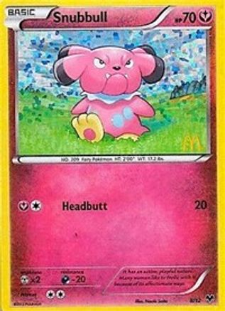 Image of Snubbull (8/12) [McDonald's Promos: 2014 Collection]