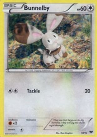 Image of Bunnelby (10/12) [McDonald's Promos: 2014 Collection]