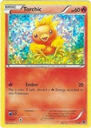 Image of Torchic (3/12) [McDonald's Promos: 2015 Collection]