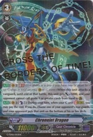 Chronojet Dragon (Hot Stamped) (G-TD06: RALLYING CALL OF THE INTERSPECTRAL DRAGON)