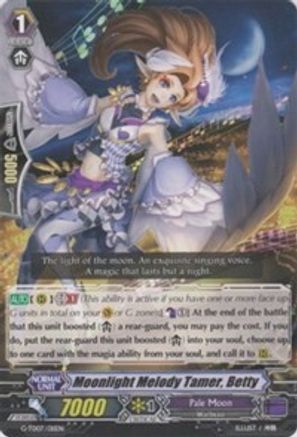 Moonlight Melody Tamer, Betty (G-TD07: ILLUSIONIST OF THE CRESCENT MOON)