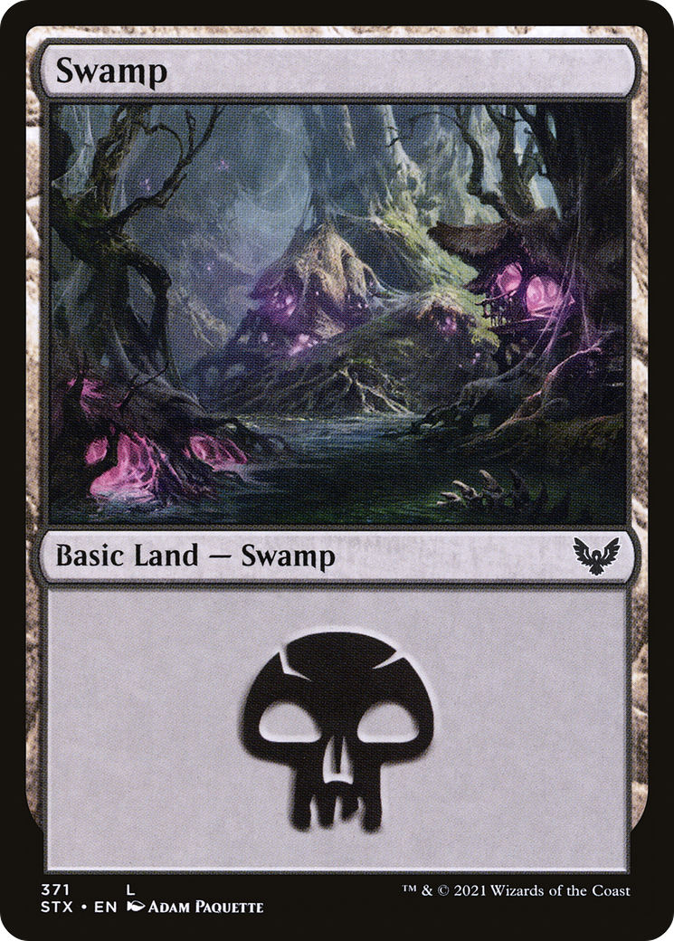 Image of Swamp (371) [Strixhaven: School of Mages]