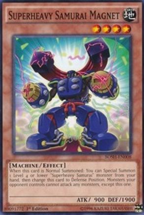 Image of Superheavy Samurai Magnet [BOSH-EN008] Common