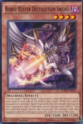 Robot Buster Destruction Sword [BOSH-EN022] Common