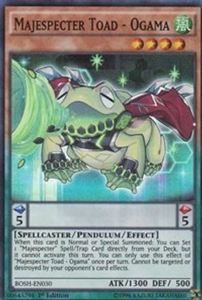 Image of Majespecter Toad - Ogama [BOSH-EN030] Super Rare