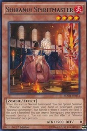 Image of Shiranui Spiritmaster [BOSH-EN033] Rare