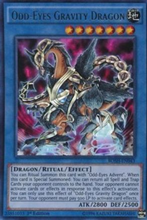 Image of Odd-Eyes Gravity Dragon [BOSH-EN043] Ultra Rare