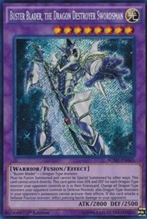Image of Buster Blader, the Dragon Destroyer Swordsman [BOSH-EN045] Secret Rare