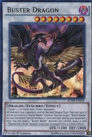 Image of Buster Dragon [BOSH-EN052] Ultra Rare