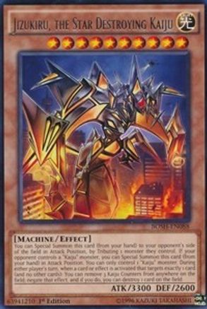 Image of Jizukiru, the Star Destroying Kaiju [BOSH-EN088] Rare