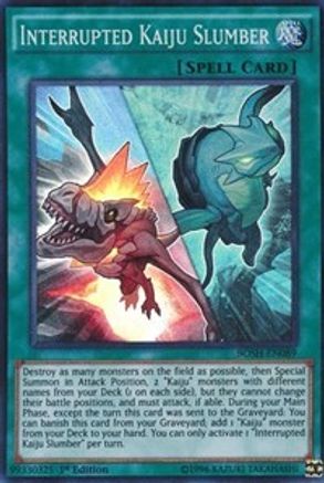 Image of Interrupted Kaiju Slumber [BOSH-EN089] Super Rare