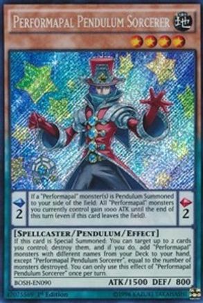 Image of Performapal Pendulum Sorcerer [BOSH-EN090] Secret Rare