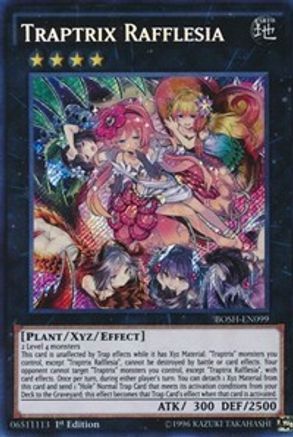 Image of Traptrix Rafflesia [BOSH-EN099] Secret Rare