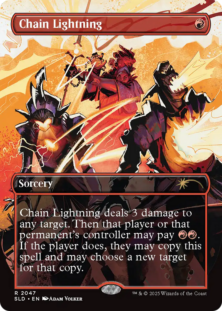 Image of Chain Lightning (2047) [Secret Lair Drop Series]