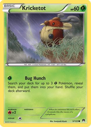 Image of Kricketot (5/122) [XY: BREAKpoint]