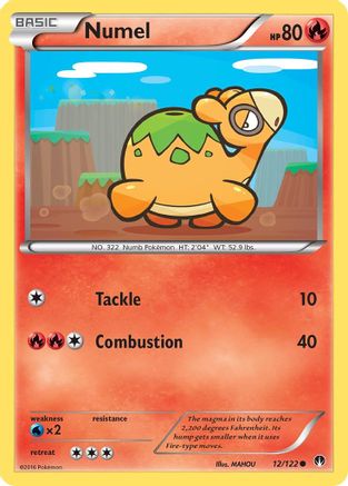 Image of Numel (12/122) [XY: BREAKpoint]