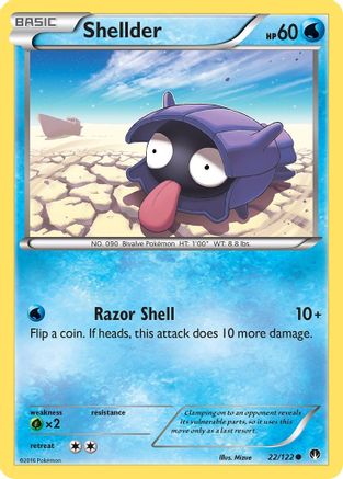 Image of Shellder (22/122) [XY: BREAKpoint]