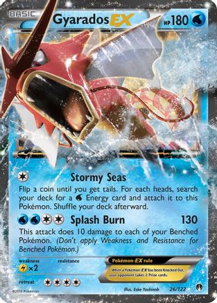 Image of Gyarados EX (26/122) [XY: BREAKpoint]