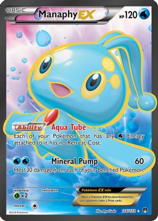 Image of Manaphy EX (116/122) [XY: BREAKpoint]