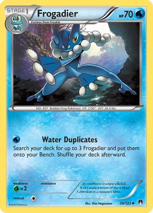 Image of Frogadier (39/122) [XY: BREAKpoint]