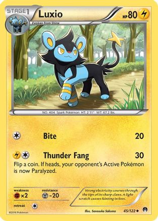 Image of Luxio (45/122) [XY: BREAKpoint]
