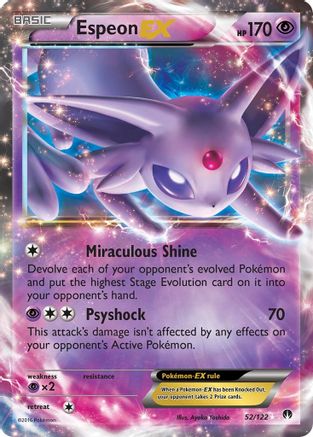 Image of Espeon EX (52/122) [XY: BREAKpoint]