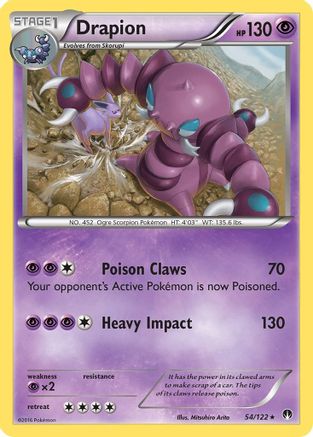 Image of Drapion (54/122) [XY: BREAKpoint]