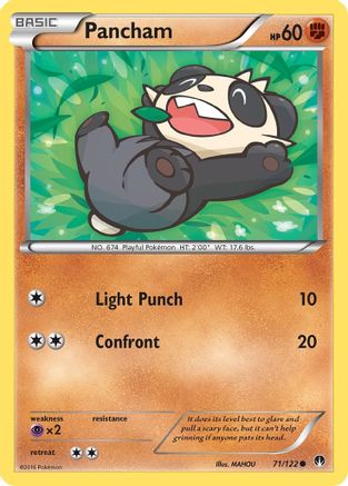 Image of Pancham (71/122) [XY: BREAKpoint]