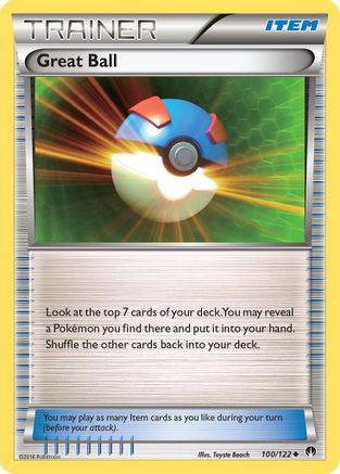 Image of Great Ball (100/122) [XY: BREAKpoint]