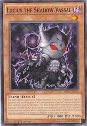 Image of Lucius the Shadow Vassal [SR01-EN010] Common