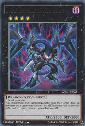 Image of Dark Rebellion Xyz Dragon [WIRA-EN007] Rare