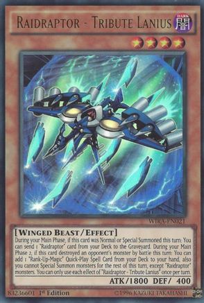 Image of Raidraptor - Tribute Lanius [WIRA-EN021] Ultra Rare