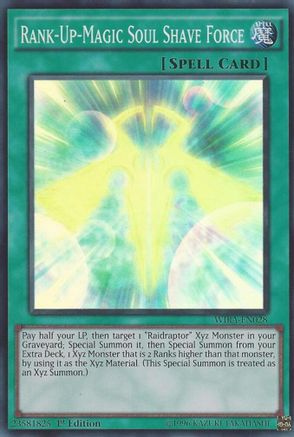 Image of Rank-Up-Magic Soul Shave Force [WIRA-EN028] Super Rare