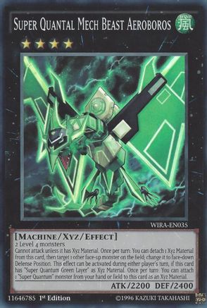 Image of Super Quantal Mech Beast Aeroboros [WIRA-EN035] Super Rare