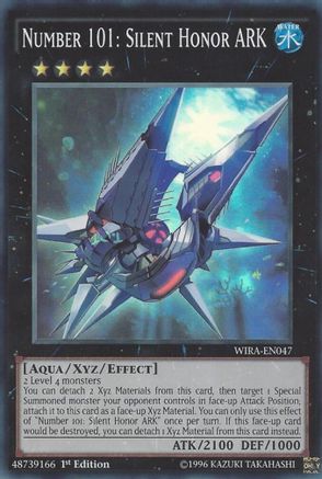 Image of Number 101: Silent Honor ARK [WIRA-EN047] Super Rare