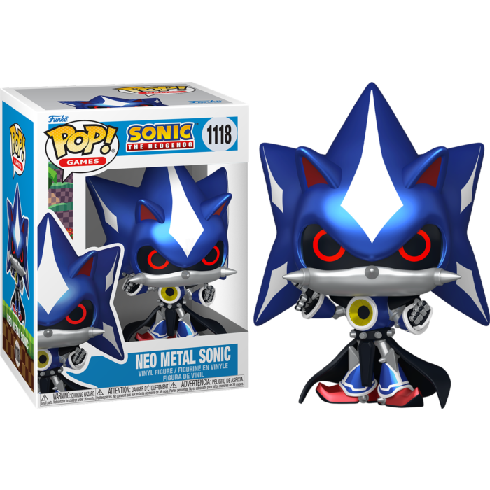 Image of Neo Metal Sonic (Sonic the Hedgehog) #1118 - Pop! Games