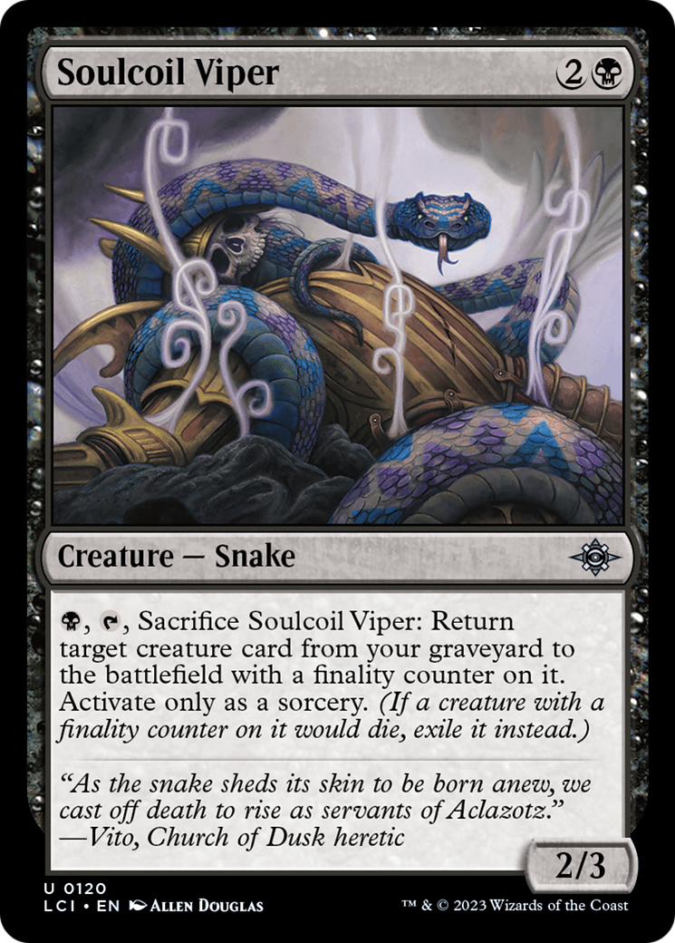 Image of Soulcoil Viper [The Lost Caverns of Ixalan]