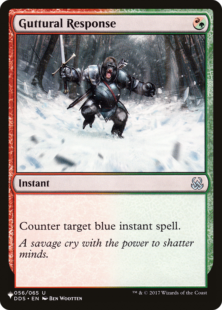 Image of Guttural Response [The List]