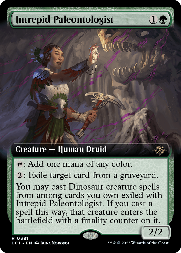 Image of Intrepid Paleontologist (Extended Art) [The Lost Caverns of Ixalan]