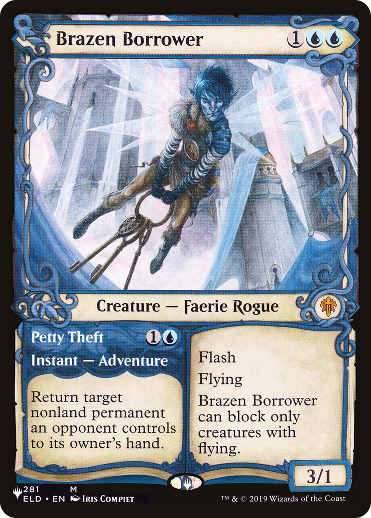 Image of Brazen Borrower // Petty Theft [The List]