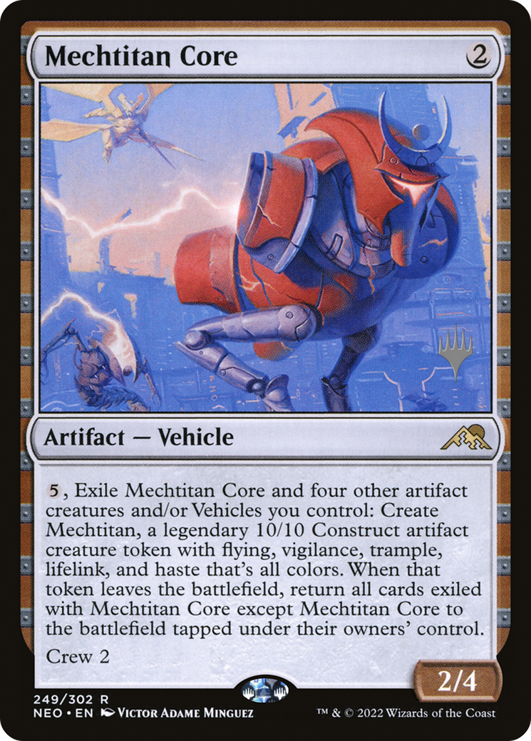 Image of Mechtitan Core (Promo Pack) [Kamigawa: Neon Dynasty Promos]