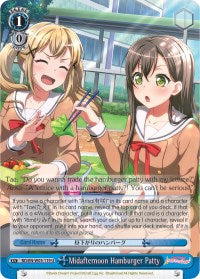 Image of Midafternoon Hamburger Patty (BD/EN-W03-119 U) [BanG Dream! Girls Band Party! MULTI LIVE]