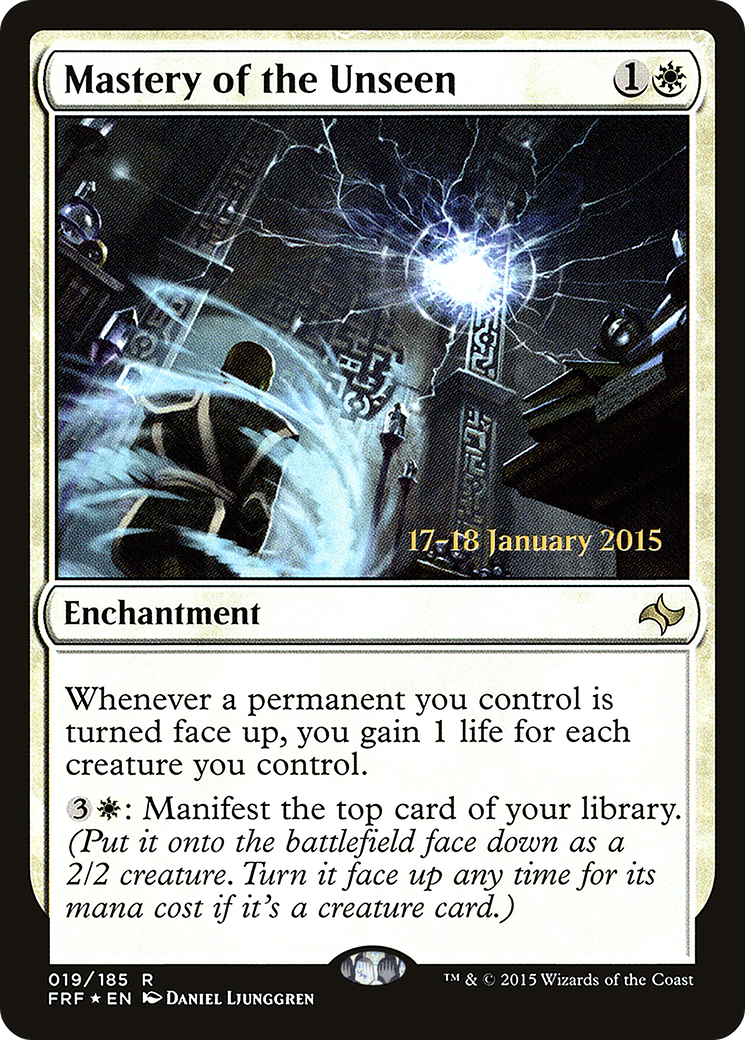 Image of Mastery of the Unseen [Fate Reforged Prerelease Promos]
