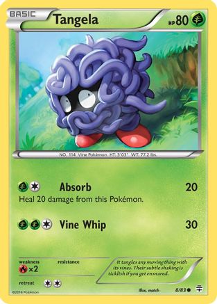 Image of Tangela (8/83) [XY: Generations]